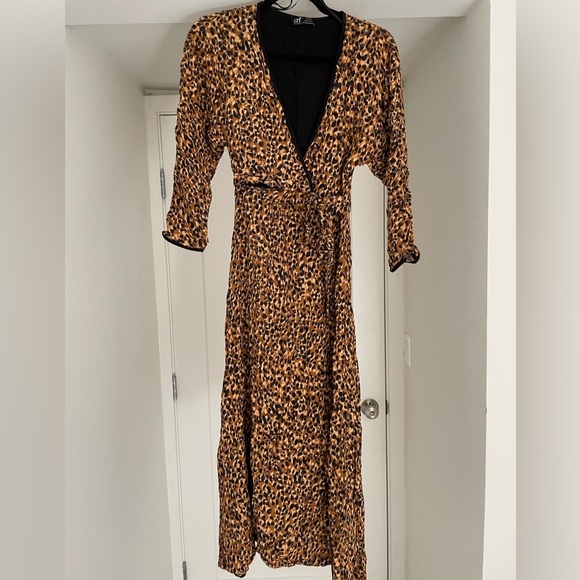 Dresses Zara Wrap Dress Poshmark